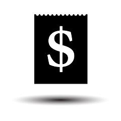 Image showing Dollar Calendar Icon