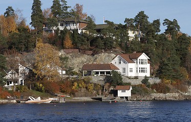 Image showing House near the sea