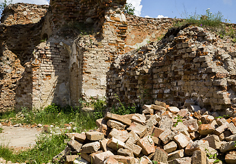 Image showing castle ruins in Europe