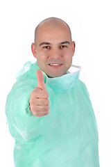 Image showing surgeon happy 