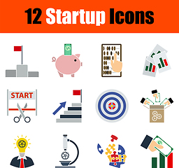 Image showing Startup Icon Set
