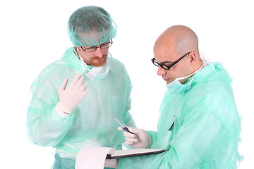 Image showing two surgeon 