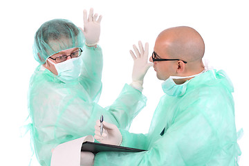 Image showing two surgeon 