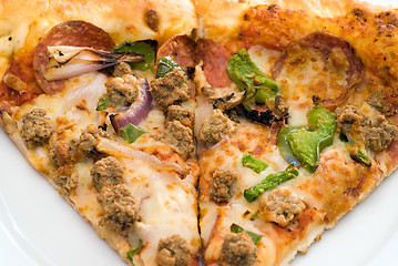 Image showing Closeup Pizza