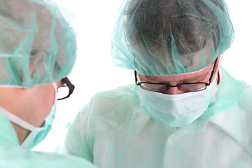 Image showing two surgeon at work