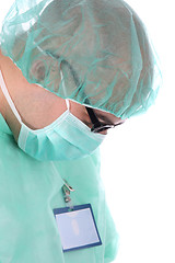 Image showing surgeon at work 