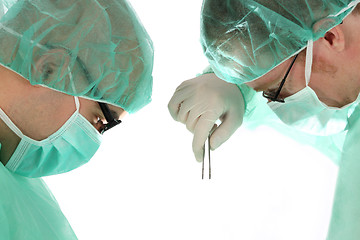 Image showing two surgeon at work