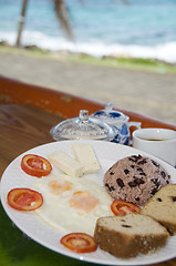 Image showing Nicaragua breakfast typical 