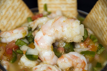 Image showing jumbo shrimp ceviche nicaragua