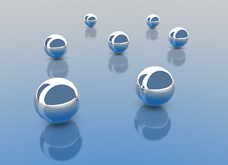 Image showing Chrome Balls