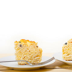 Image showing blueberry bread cake dessert