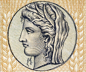 Image showing Demeter, Greek Goddess of Grain and Fertility