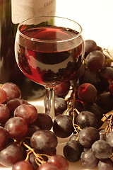 Image showing Red wine