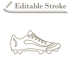 Image showing Baseball Boot Icon