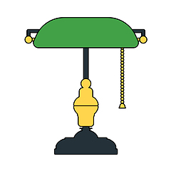 Image showing Writer\'s Lamp Icon