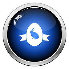 Image showing Easter Egg With Ribbon Icon