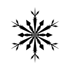 Image showing Snowflake Icon