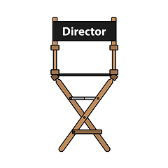 Image showing Director Chair Icon