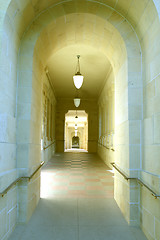Image showing Hallways of academia