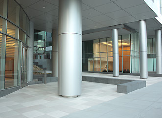 Image showing Office building lobby