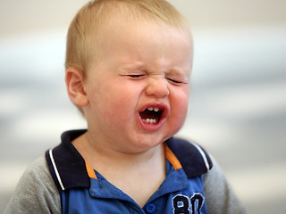 Image showing Crying baby