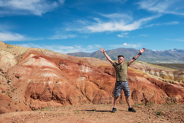 Image showing Valley of Mars landscapes