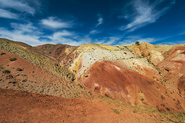 Image showing Valley of Mars landscapes