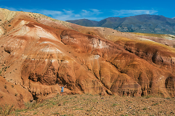 Image showing Valley of Mars landscapes