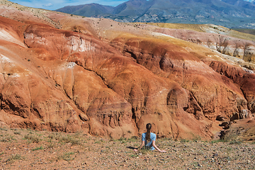 Image showing Valley of Mars landscapes