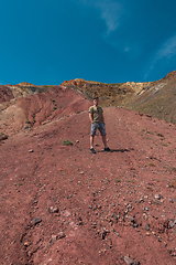 Image showing Valley of Mars landscapes