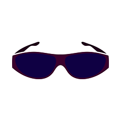 Image showing Poker Sunglasses Icon