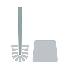 Image showing Toilet Brush Icon