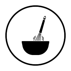 Image showing Corolla Mixing In Bowl Icon