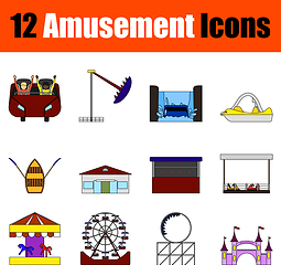 Image showing Amusement Icon Set