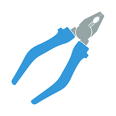 Image showing Icon Of Pliers