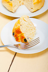 Image showing blueberry bread cake dessert