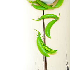 Image showing hearthy fresh green peas