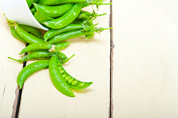 Image showing hearthy fresh green peas