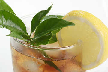 Image showing Lemon ice tea