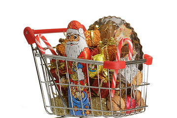 Image showing Chrismas shopping