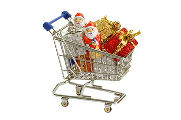 Image showing Chrismas shopping