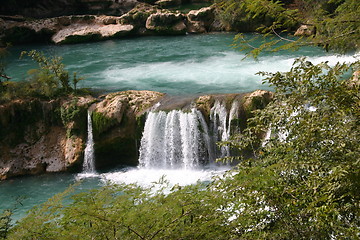 Image showing Beautiful waterfall