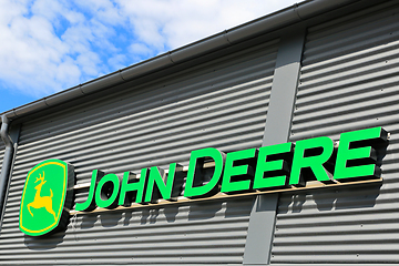 Image showing John Deere Logo on Building Exterior