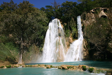 Image showing Beautiful waterfall