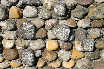 Image showing Rocks in old pyramid, Mexico