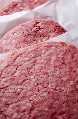 Image showing hamburger patties