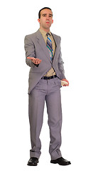 Image showing Businessman Asking For Money