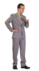 Image showing Businessman Waiting