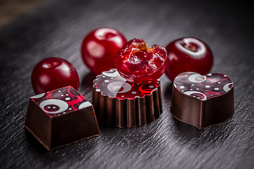 Image showing Truffle chocolate candies