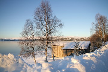 Image showing Winter lake